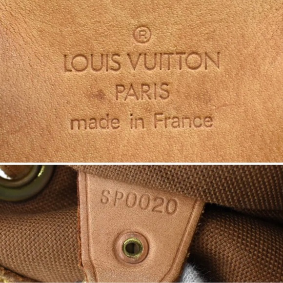 LOUIS VUITTON Monogram Montsouris MM Backpack Brown Canvas - Picture 8 of 12